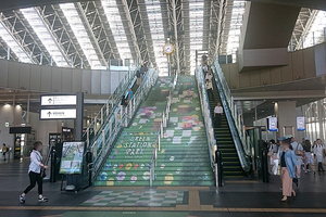 〈2017.5.22〉大阪駅が緑広がる公園に!!