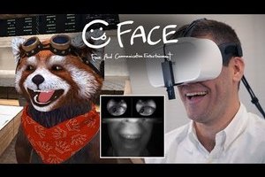 〈2017.5.29〉視線や顔の動きを追跡し、人のリアルな表情を”アバター“へ瞬時に反映させる新たなVRコミュニケーションシステム『FACE』を開発