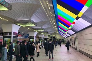 ギネス世界記録(TM)にも申請中！Osaka Metro、梅田駅に横40m×縦4mの超巨大デジタルサイネージ「Umeda Metro Vision」を新設