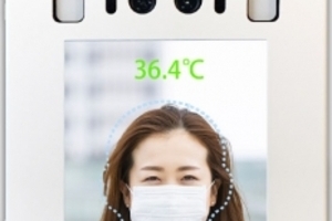 〈2020.6.29〉セイビ堂、マスク着用でも顔認識、体温検知が可能な顔認証パネル「フェイスサーモ」発売